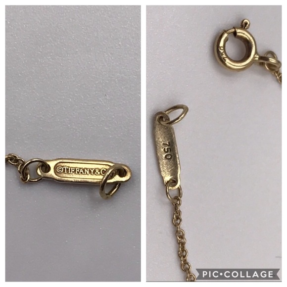 SOLD Tiffany & Co 18k Gold necklace - Picture 8 of 8